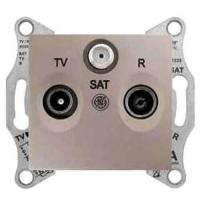 Розетка TV/R/SAT проходная Schneider Electric Sedna 8dB SDN3501268