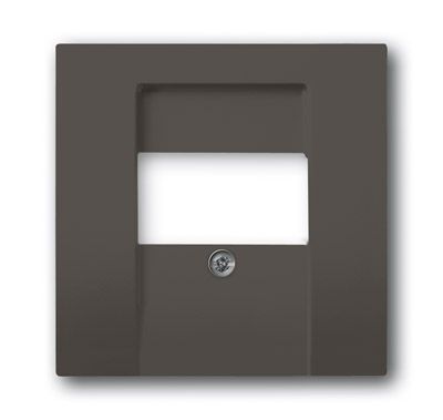Накладка для розеток громкоговорителя 0247, 0248, Basic 55, ch?teau-black Накладка для розеток громкоговорителя 0247, 0248, Basic 55, ch?teau-black