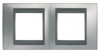 Рамка 2-постовая Schneider Electric Unica Top MGU66.004.238