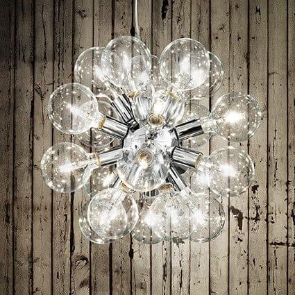 Подвесная люстра Ideal Lux Dea SP12 074771 Подвесная люстра Ideal Lux Dea SP12 074771