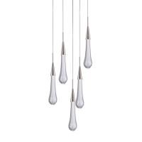 Подвесной светильник Pour 5A satin nickel
