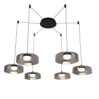 Подвесная светодиодная люстра Favourite Platta 4490-6P Подвесная светодиодная люстра Favourite Platta 4490-6P