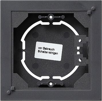 Рамка для открытого монтажа Gira System 55 антрацит 021928 Рамка для открытого монтажа Gira System 55 антрацит 021928