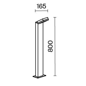 Ландшафтный светильник Outdoor O595FL-L12B3K Ландшафтный светильник Outdoor O595FL-L12B3K