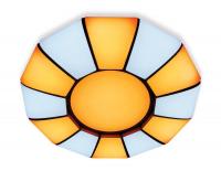 Потолочный светодиодный светильник Ambrella light Orbital Parrus FP2311 WH 114W D480