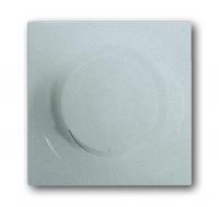 Клавиша для 2-канального светорегулятора 6565 U, impuls, серебристый металлик