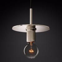 Подвесной Светильник Rh Utilitaire Disk Shade Pendant Silver By Imperiumloft