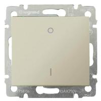 Выключатель одноклавишный трехполюсный Legrand Valena 10A 400V слоновая кость 774303