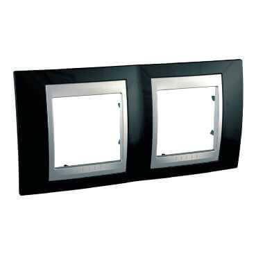 Рамка 2-постовая Schneider Electric Unica Top MGU66.004.093 Рамка 2-постовая Schneider Electric Unica Top MGU66.004.093
