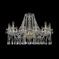 Подвесная люстра Bohemia Ivele 1413/12/300 G Leafs Подвесная люстра Bohemia Ivele 1413/12/300 G Leafs