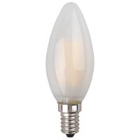 Лампа светодиодная филаментная ЭРА E14 5W 2700K матовая F-LED B35-5W-827-E14 frost