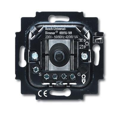 Диммер универсальный ABB BJE 420W 2CKA006513A0588 Диммер универсальный ABB BJE 420W 2CKA006513A0588