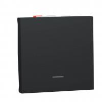 Переключатель одноклавишный с нейтралью Schneider Electric Unica New NU320354S