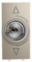 Переключатель с ключом на 3 положения ABB Zenit альпийский шампань 2CLA215310N1901