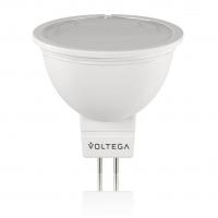 Лампа светодиодная Voltega GU5.3 6W 2800К матовая VG2-S2GU5.3warm6W 4706