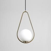 Подвесной Светильник Hoop Drop Brass By Imperiumloft