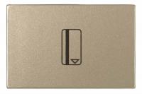 Выключатель карточный ABB Zenit 16A 250V шампань 2CLA221410N1901