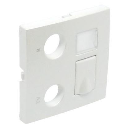Лицевая панель Efapel Logus 90 розток R-TV-RJ45/R-TV-RJ45-FO белый 90774 TBR Лицевая панель Efapel Logus 90 розток R-TV-RJ45/R-TV-RJ45-FO белый 90774 TBR