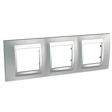 Рамка 3-постовая Schneider Electric Unica Top MGU66.006.038 Рамка 3-постовая Schneider Electric Unica Top MGU66.006.038