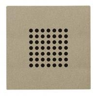 Накладка (решётка) для громковорителя 2, серия Zenit, цвет шампань