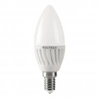 Лампа светодиодная Voltega E14 6,5W 4000К матовая VG1-C2E14cold6W-C 5716