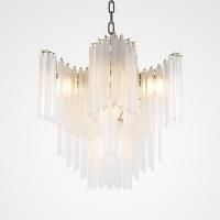Люстра Chandelier Pulsar White Glass By Imperiumloft