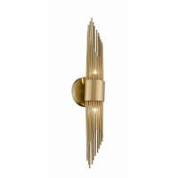 Настенный светильник W68069-2 ant.brass