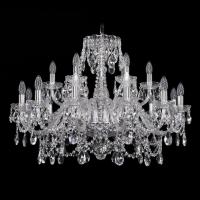 Подвесная люстра Bohemia Ivele 1411/12+6/300 Ni Подвесная люстра Bohemia Ivele 1411/12+6/300 Ni
