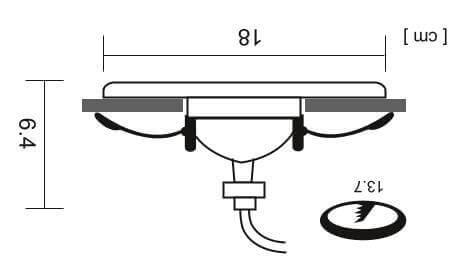 Встраиваемый светильник Arte Lamp A6664PL-1BK Встраиваемый светильник Arte Lamp A6664PL-1BK