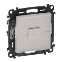 Выключатель управления жалюзи Legrand Valena Life 6A 250V кнопочный слоновая кость 752530