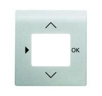 Накладка для таймера 6455, 6456, 1098 U/UF, 1091 U, 6422 U, impuls, серебристый металлик