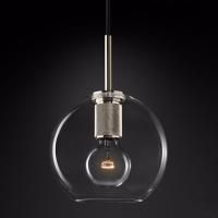 Подвесной Светильник Rh Utilitaire Globe Pendant Silver By Imperiumloft