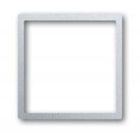 Накладка для механизма светоиндикатора 2062 U, impuls, серебр. алюм.