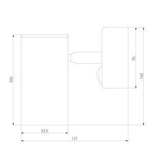 Спот Elektrostandard Rutero MRL 1003 черный a043980 Спот Elektrostandard Rutero MRL 1003 черный a043980
