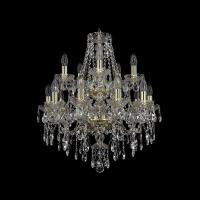 Подвесная люстра Bohemia Ivele 1415/10+5/200/2d G Подвесная люстра Bohemia Ivele 1415/10+5/200/2d G