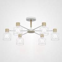 Потолочная Люстра Corf B3 White 6 Lamps By Imperiumloft