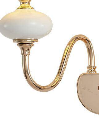 Бра Lumien Hall Макей 1031/2W-GD-WT Бра Lumien Hall Макей 1031/2W-GD-WT