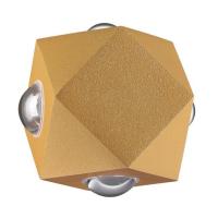 Уличный настенный светодиодный светильник Odeon Light Hightech Diamanta 4220/8WL