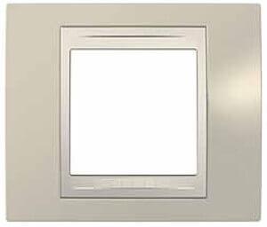 Рамка 1-постовая Schneider Electric Unica Хамелеон MGU6.002.567 Рамка 1-постовая Schneider Electric Unica Хамелеон MGU6.002.567
