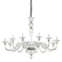 Подвесная люстра Ideal Lux Brigitta SP12 Trasparente 199375 Подвесная люстра Ideal Lux Brigitta SP12 Trasparente 199375