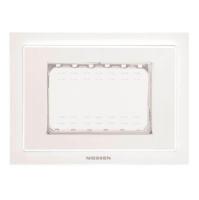 Рамка монтажная ITA 3-модульная ABB Zenit IP55 белый 2CLA337300N1101