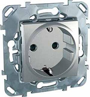 Розетка Schneider Electric Unica с/з со шторками 16A 250V MGU5.037.30ZD Розетка Schneider Electric Unica с/з со шторками 16A 250V MGU5.037.30ZD