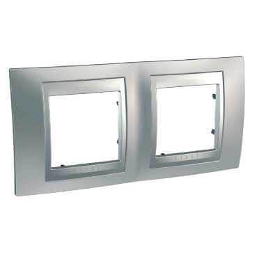 Рамка 2-постовая Schneider Electric Unica Top MGU66.004.038 Рамка 2-постовая Schneider Electric Unica Top MGU66.004.038