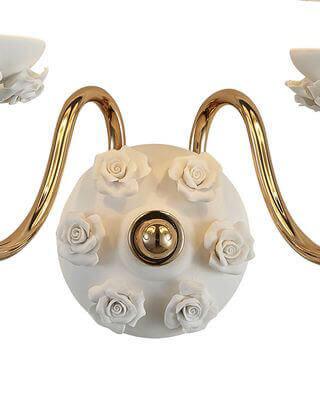 Бра Lumien Hall Эрин 1030/2W-GD-WT Бра Lumien Hall Эрин 1030/2W-GD-WT