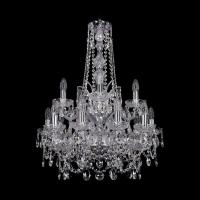 Подвесная люстра Bohemia Ivele 1411/10+5/195/h-77/2d Ni Подвесная люстра Bohemia Ivele 1411/10+5/195/h-77/2d Ni