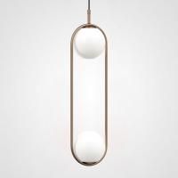 Подвесной Светильник Hoop Duo Бронза By Imperiumloft