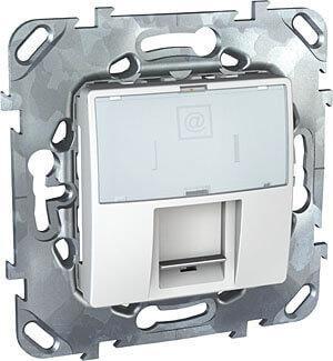 Розетка компьютерная RJ45 Schneider Electric Unica MGU5.421.18ZD Розетка компьютерная RJ45 Schneider Electric Unica MGU5.421.18ZD