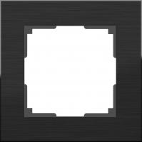 Рамка Werkel Aluminium на 1 пост алюминий черный WL11-Frame-01 4690389110443