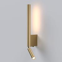 Настенный светодиодный светильник Elektrostandard Sarca LED 3000K 40111/LED латунь a066400