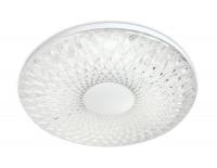 Потолочный светодиодный светильник Ambrella light Orbital Crystal Sand FS1230 CL 48W D480